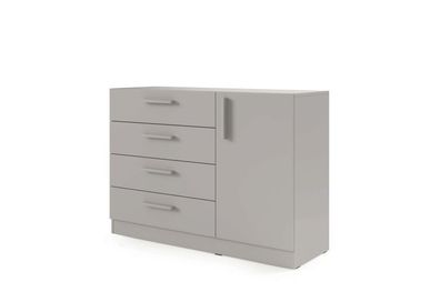 Furniture24 Kommode BRAGA BRK2S Sideboard 125 cm - Platinum