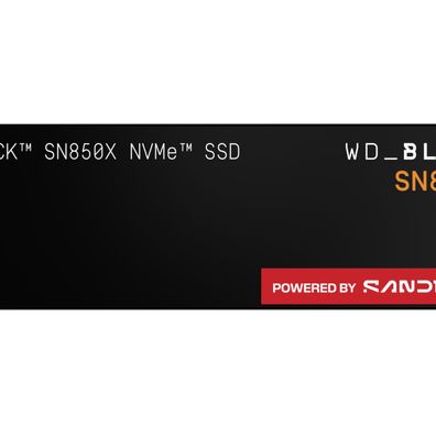 SSD WD Black 8TB SN850X Gaming NVME M.2 PCIe 4.0 x4 WDS800T2X0E