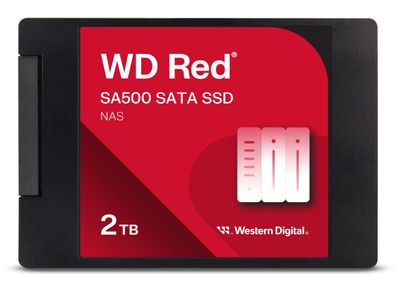 SSD WD RED SA500 2TB NAS Sata3 2,5 7mm WDS200T2R0A 3D NAND