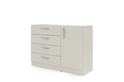 Furniture24 Kommode BRAGA BRK2K-UM Sideboard 125 cm - Kaschmir
