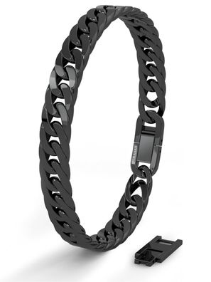 Serasar, hochwertiges Herrenarmband mit kubanischen Gliedern | 316L Chirurgenstahl