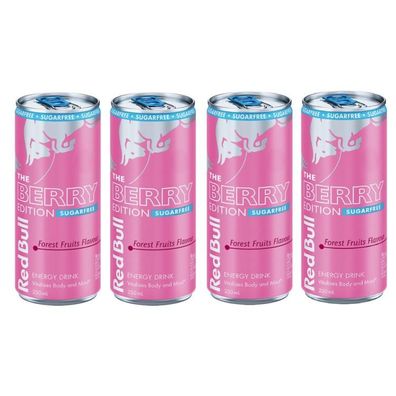 Red Bull Berry Edition Forest Fruits - Import 4x250 ml