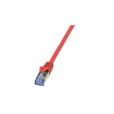 Kabel Patchkabel CAT. 6A 1m LogiLink rot (CQ3034S)