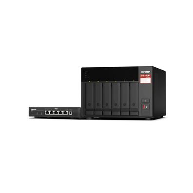 NAS Server QNAP TS-673A-SW5T 6-Bay
