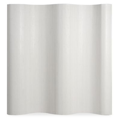 Paravent Raumteiler Trennwand Bambus Sichtschutz spanische Wand weiß 305