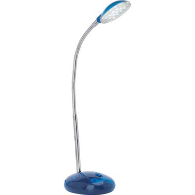 Brilliant Timmi LED Tischleuchte G92927/03 Transparent Blau LED