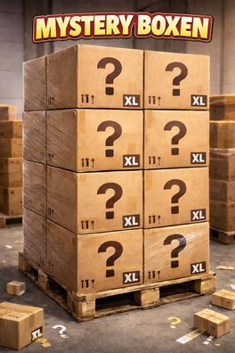 Mystery Box Größe XL ? Restposten Neuware A/B-Ware 99,99 €