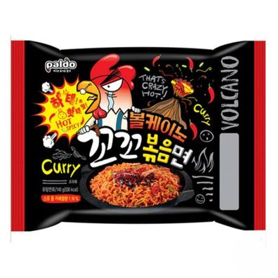 Paldo Instantnudeln Stir-Fried Volcano Huhn Scharf 140g