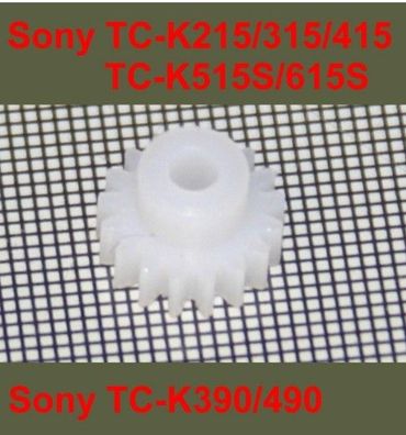 Winder Zahnrad Gear f. Sony TC-K215/315/415/515S/615S TC-K390/490