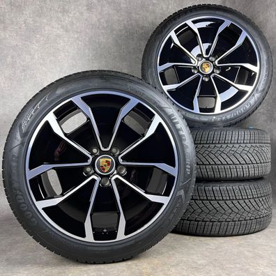 Porsche Taycan Winterräder Cross Turismo 20" Original Turbo Aero 9J1073600D TOP