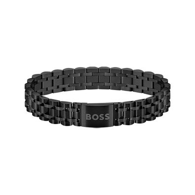 BOSS - 1580646 - Armband - Herren - schwarz - 19cm - OWAN