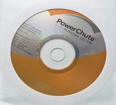 APC PowerChute Personal Edition USV Software CD-ROM Version V3.0.2