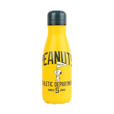 coole Peanuts Snoopy Edelstahl Trinkflasche Athletic Department since 1950 260ML