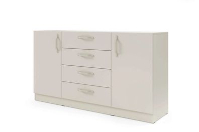 Furniture24 Kommode BRAGA BRK1K-UM Sideboard 155 cm - Kaschmir