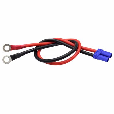 K45 EC5 Goldstecker 40cm Kabel 10AWG Akku/Batterie Anschlußkabel mit Kupfernasen