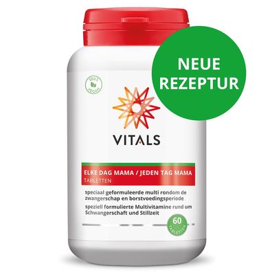 Jeden Tag Mama Multivitamine, 60 Tabletten von Vitals