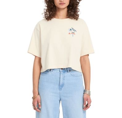 VOLCOM Women Shirt Bruno Lucas vintage white