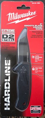 Milwaukee Hardline Klappmesser 75 mm - Glatt