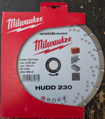 Milwaukee Diamanttrennscheibe HUDD 230mm