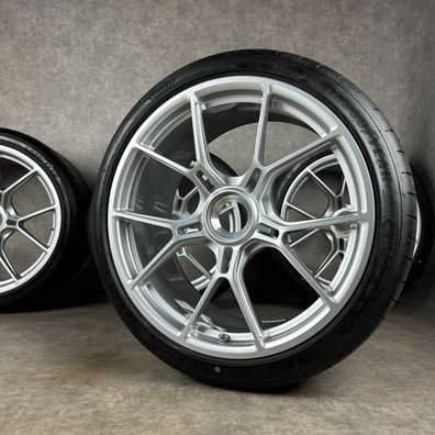 Porsche 992 + 992.2 GT3 Felgen 20/21" Touring SILBER 992044686CB Original ZV TOP