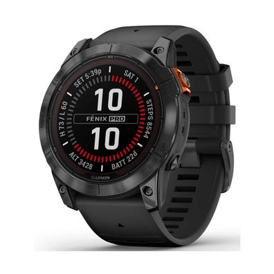 Garmin Fenix 7X Pro Solar (26mm) schwarz/schiefergr