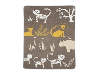 Fussenegger Babydecke Dschungel 90x70cm braun