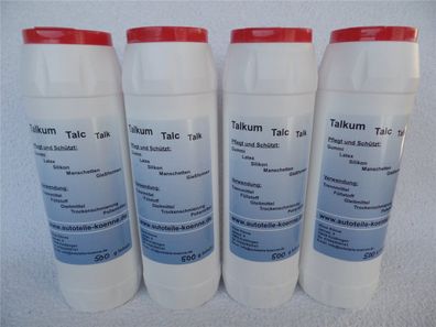2,0Kg Talkum Streudose Talc Talcum Talk Schlauch Reifen Latex Gummi Pflege