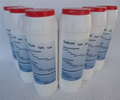 3,0Kg Talkum Streudose Talc Talcum Talk Schlauch Reifen Latex Gummipflege