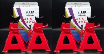 4 Unterstellböcke Abstellböcke Wagenheber PKW LKW pro Stützbock 3 T 27,5-41,5cm