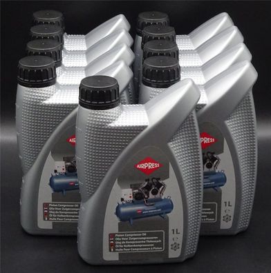 9Liter Airpress Öl Kolbenkompressor Kompressoröl ISO VG 100 Kolbenverdichteröl