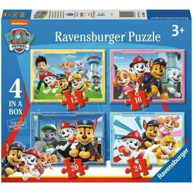 PUZZLE 4 IN BOX PAW PATROL B 03065 Ravensburguer
