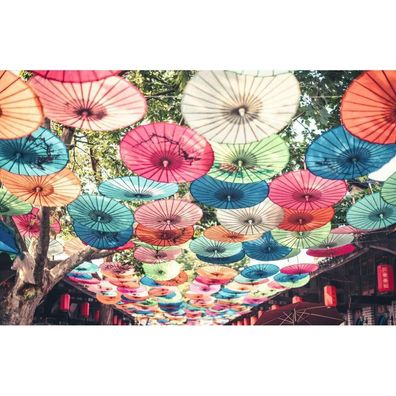 Ravensburger Puzzle Moment: Regenschirme 200 Teile