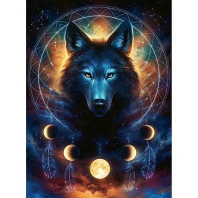 Ravensburger Mondschein-Wolf Puzzle 500 Teile