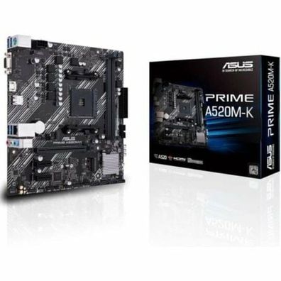 ASUS Mainboard PRIME A520M-K A520MK Socket AM4 (90MB1500-M0EAY0) (90MB1500M0EAY0)
