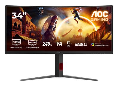 AOC 86,4cm (34") CU34G4Z 21:09 2xHDMI+DP+USB Curved