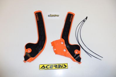 Rahmenschutz X-Grip Rahmenprotektor frame passt an Ktm Sx 85 18-21 sw-or