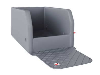 Autohundebett Travelmat RS Rücksitz, Silber