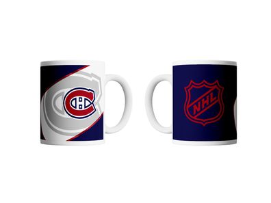 NHL Kaffeetasse Montreal Canadiens Shadow Logo Becher Tasse Coffee Mug 4262438786321