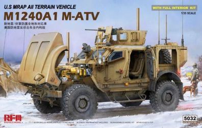 Rye Field Model 1:35 5032 M-ATV (MRAP ALL Terrain Vehicle) M1024A1 - NEU