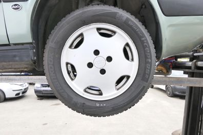 4x Audi A4 100 Alufelgen 195/65 R15 91T Winterreifen Reifen 4-8mm 8A0601025B