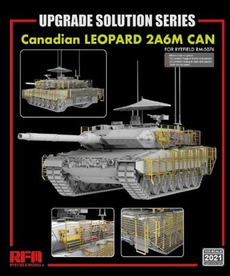 Rye Field Model 1:35 2021 Upgrade set for 5076 Canadian Leopard 2A6M CAN - NEU