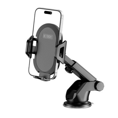 Tech-Protect V1 Autotelefonhalter für Windschutzscheibe/Cockpit – Schwarz
