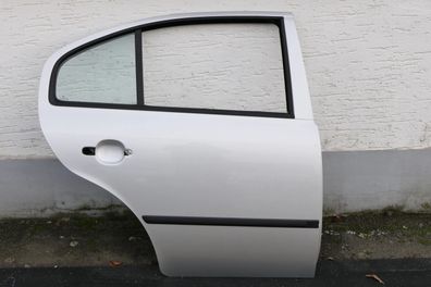 Skoda Octavia 1U Limousine Tür hinten rechts silber 9102 LF7T