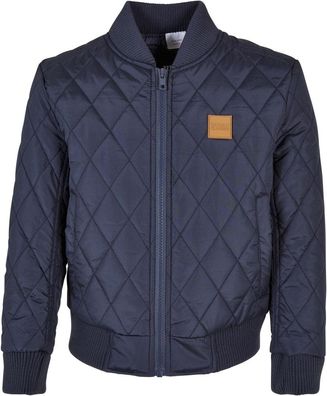 Urban Classics Jungen Jacke Boys Diamond Quilt Nylon Jacket