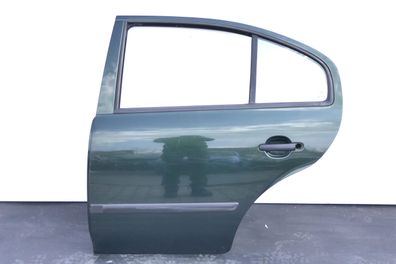 Skoda Octavia 1U Limousine Tür hinten links grün LF8C