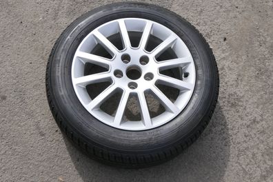 1x Audi A4 8E B6 B7 A6 4F Alufelge 8E0601025H 7,5j x16H2 ET45 Reifen 215/55 R16