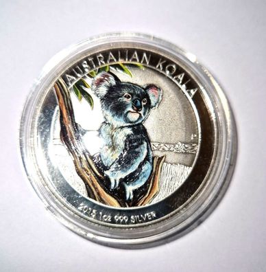 Australien Koala Medaille mit Farbe/Jahrgang 2015/ Super seltenes Sammler (Mün011225)