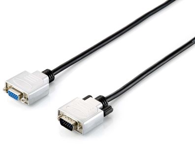 equip VGA Monitorverlängerungskabel 3 + 7 Stecker/Buchse 3m