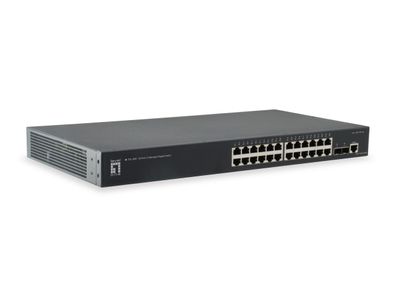 LevelOne 26-Port L2 Managed Gigabit Switch, 2 x 10GbE SFP
