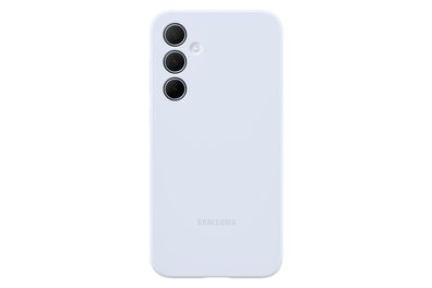 Samsung Silicone Case für Galaxy A35, Light Blue